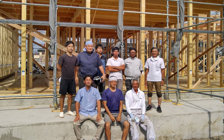 顔の見える工務店で安心！