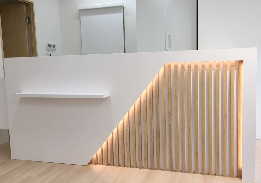 受付カウンター