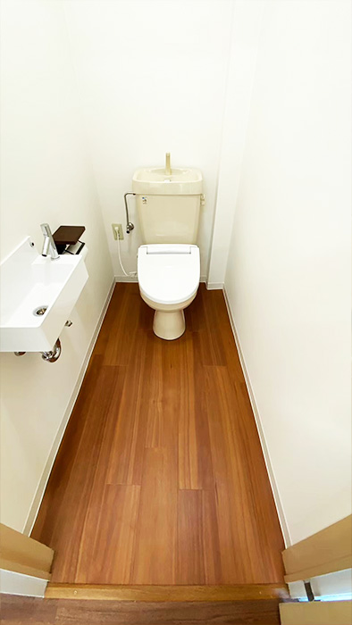 トイレ完成後